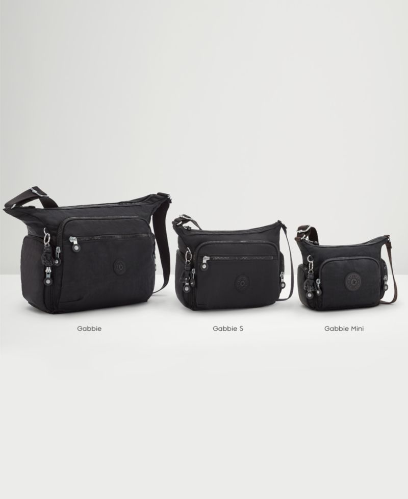 Gabbie Nylon Zip-Top Large Crossbody Handbag