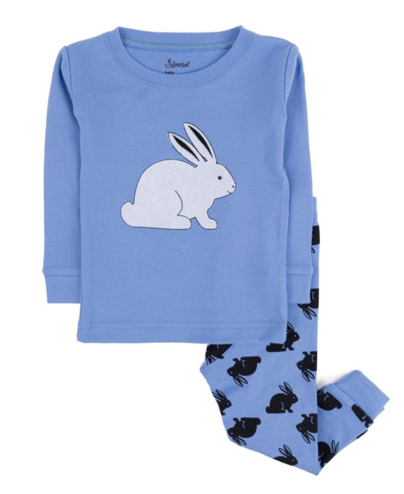 Kids Matching Family Two Piece Cotton Easter Pajamas 6-14