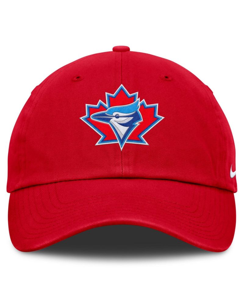 Men's Red Toronto Blue Jays Club Adjustable Hat