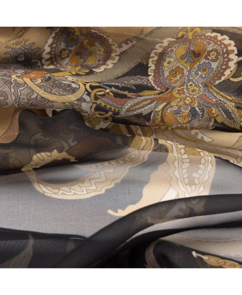 Alessandra - Long Sheer Silk Scarf for Women