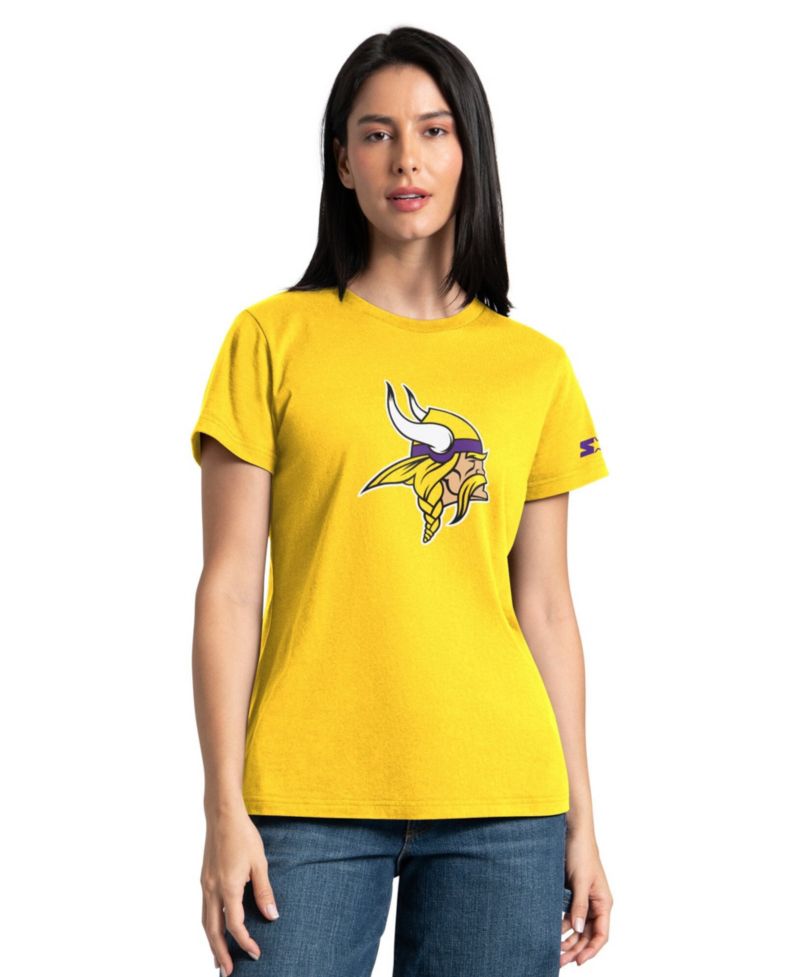 Women's Gold/Purple Minnesota Vikings Hoodie & T-Shirt Combo Pack