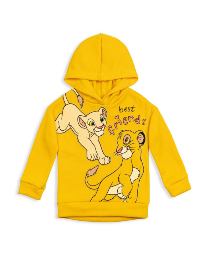 Toddler Girls (2T-5T) Pullover Fleece Hoodie and Leggings Outfit Set