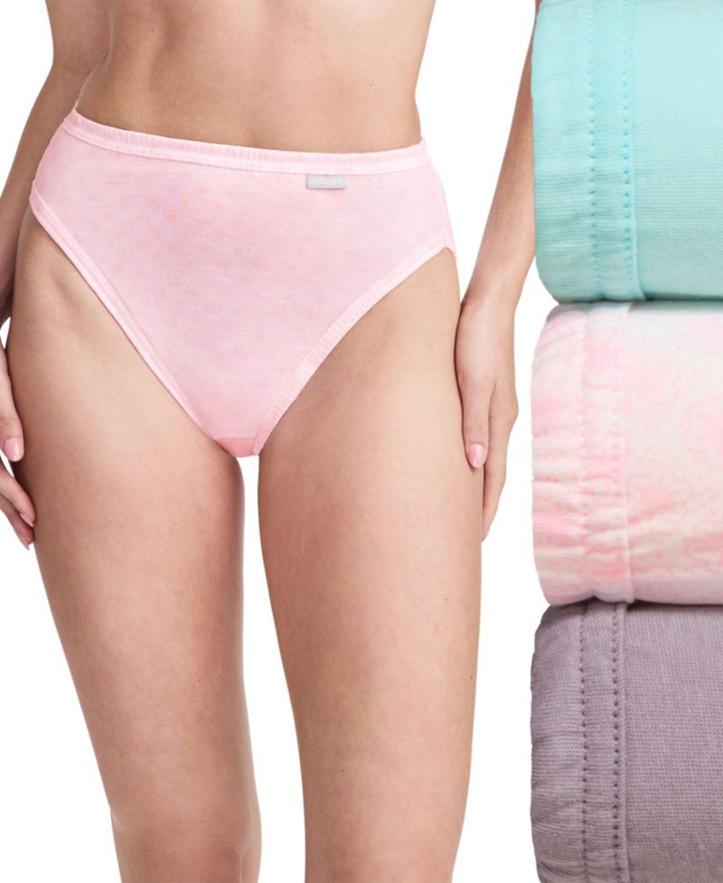 Women's Elance French Cut 3 Pack Underwear 1485 1487, Extended Sizes