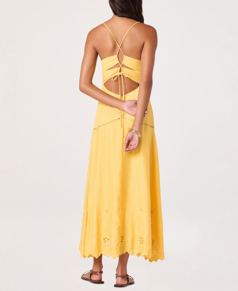 Women's V-Neck Sleeveless Dress