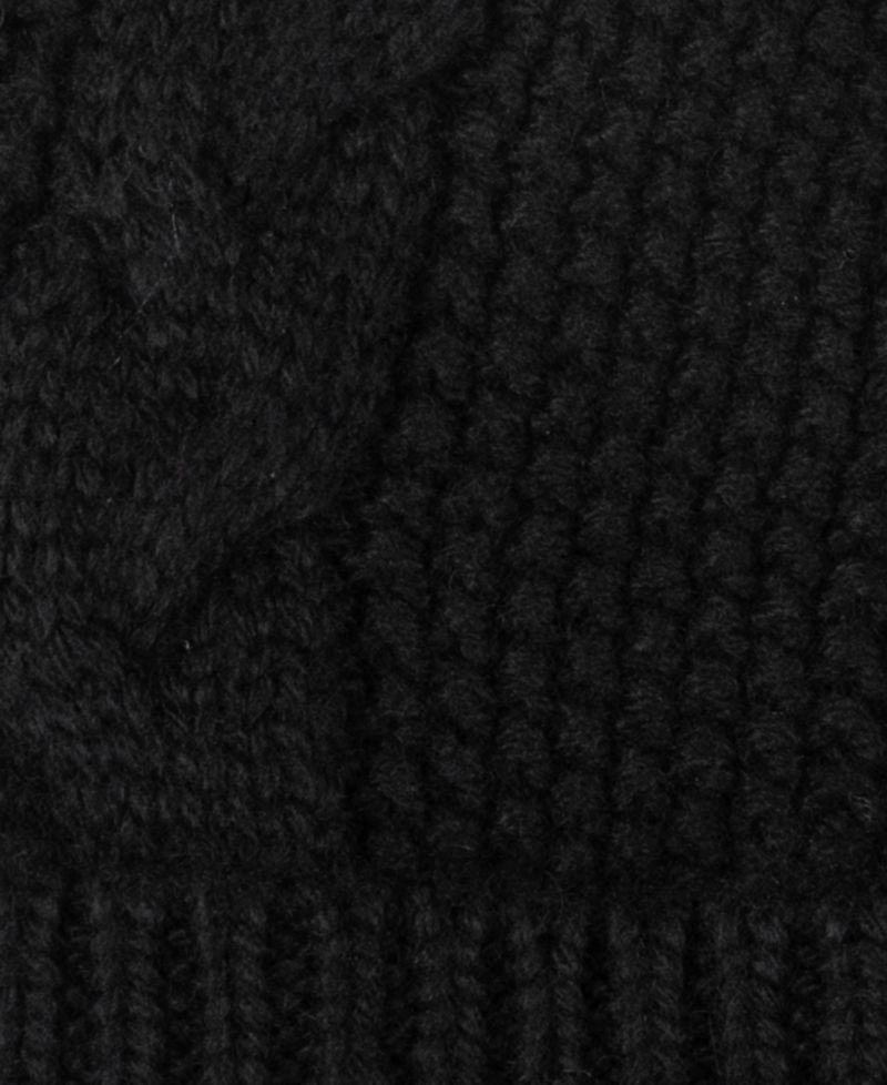 Direct Embroidery Cable Pom Beanie