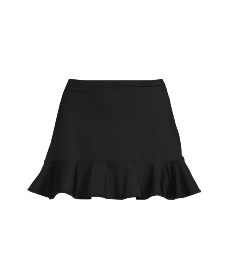 Women's Ruffle Hem Mini Swim Skirt