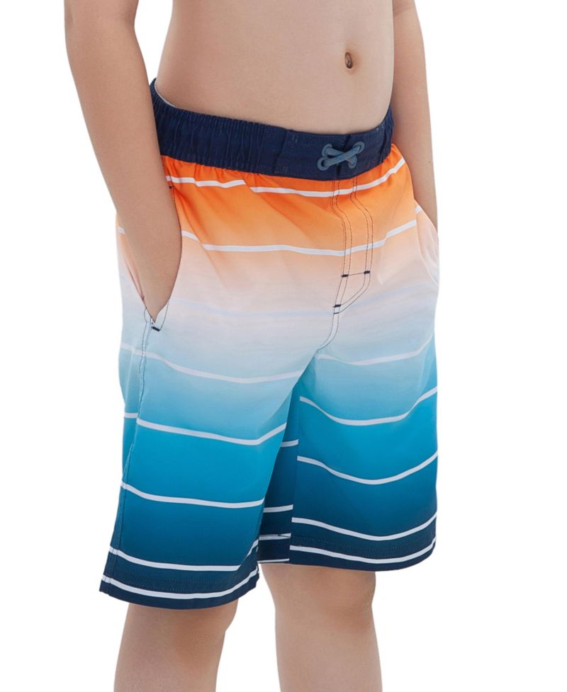 Boys Quick Dry Drawstring Swim Trunks Board Shorts with Mesh Lining UPF50+ XS-XXL