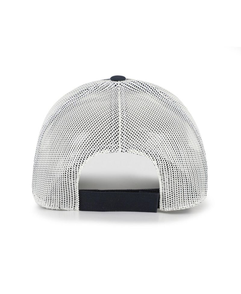 Men's College Navy Seattle Seahawks Headstone Trucker Adjustable Hat