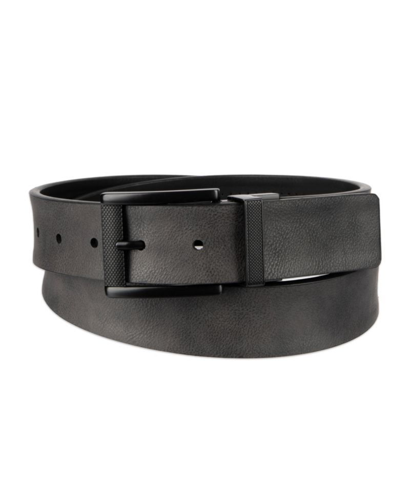 Men's Reversible Perforated Harne Belt