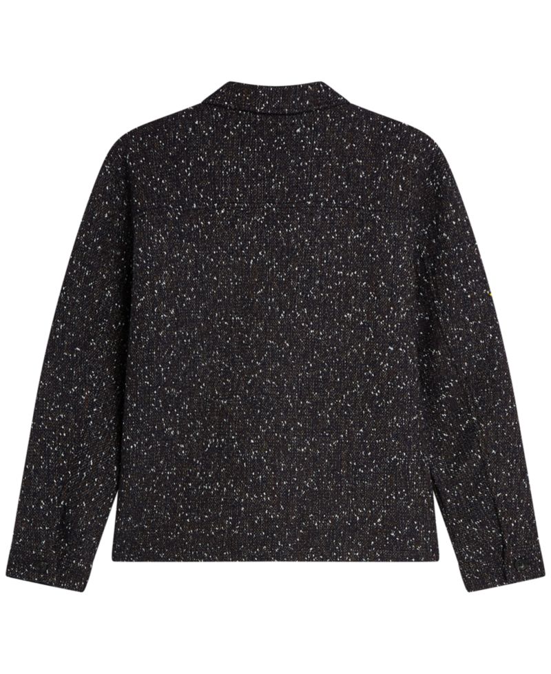 Men's Tailored Wool-Blend Tweed Jacket