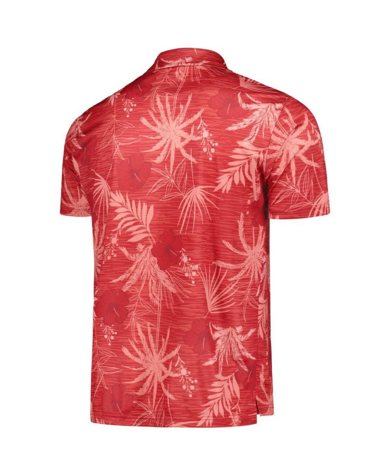 Men's Cardinal Iowa State Cyclones Palms Team Polo Shirt