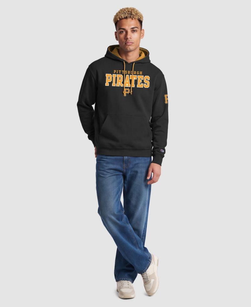 Men's Black Pittsburgh Pirates Fleece Hoodie