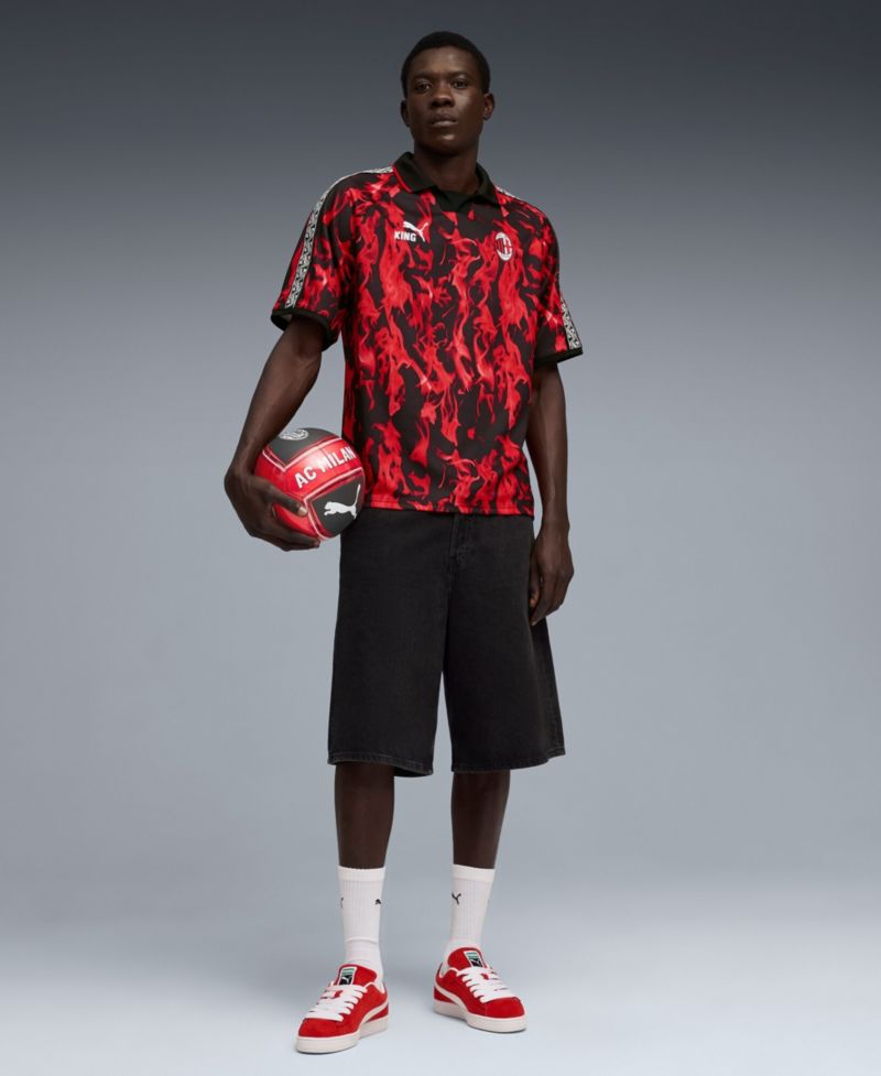Men's Red AC Milan King Retro Jersey