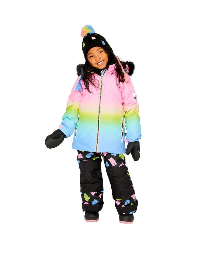 Little and Big Girl 6-14 Two Piece Play Snowsuit