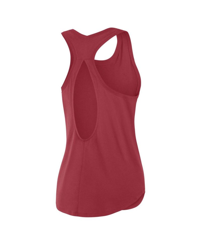 Women's Cardinal Arizona Cardinals Iron Fan Tank Top