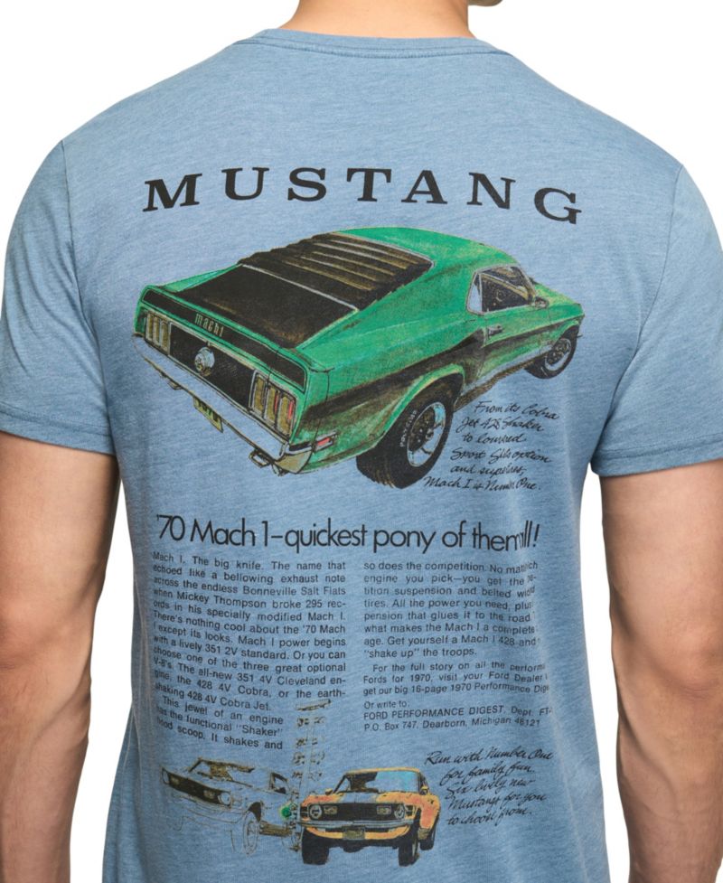 Men's Mustang Vintage-Graphic T-Shirt