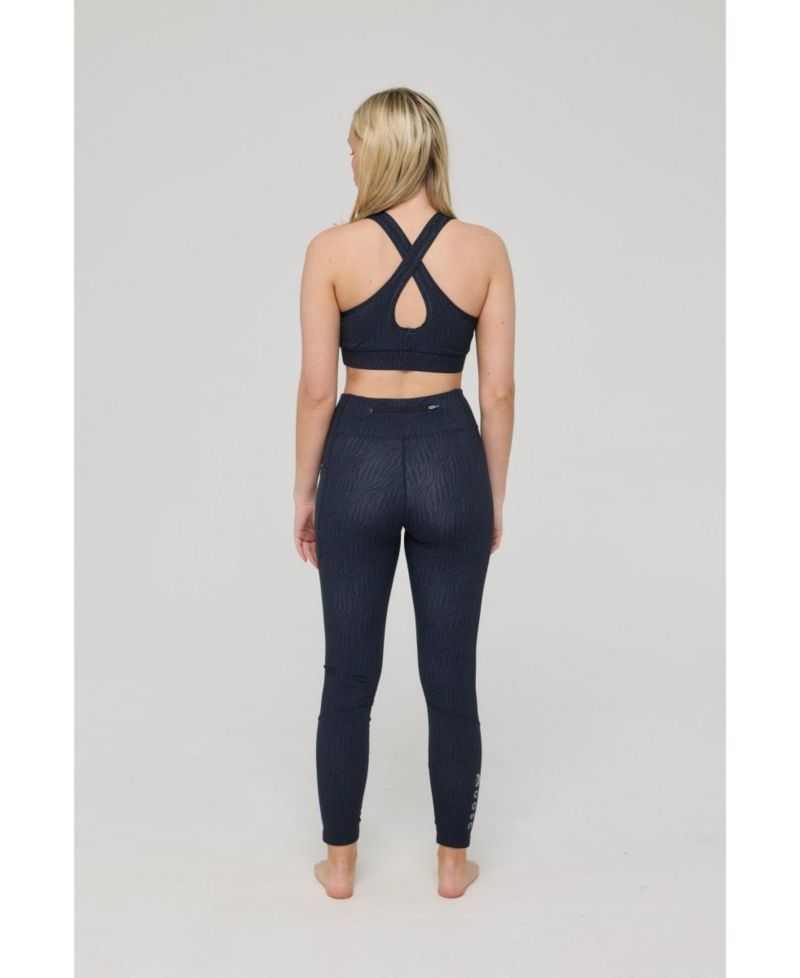 Women's Infinite High Waisted Leggings - Black Tiger