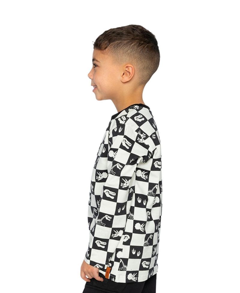 Little and Big Boy Cotton Long Sleeve T-Shirt