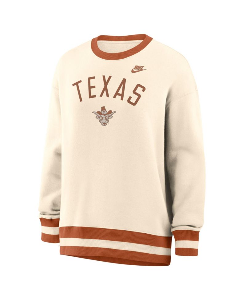 Women's Texas Longhorns Texas Legacy Phoenix Oversized Fleece Sweatshirt