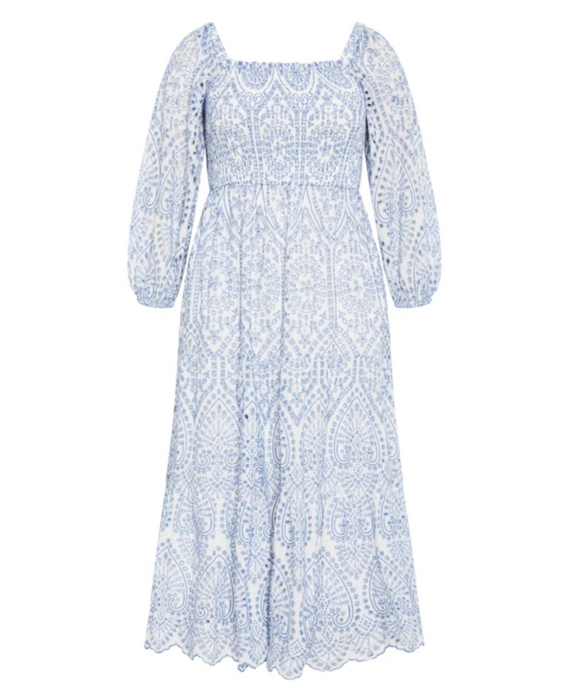Women's Brodie 2 Tone Maxi Dress
