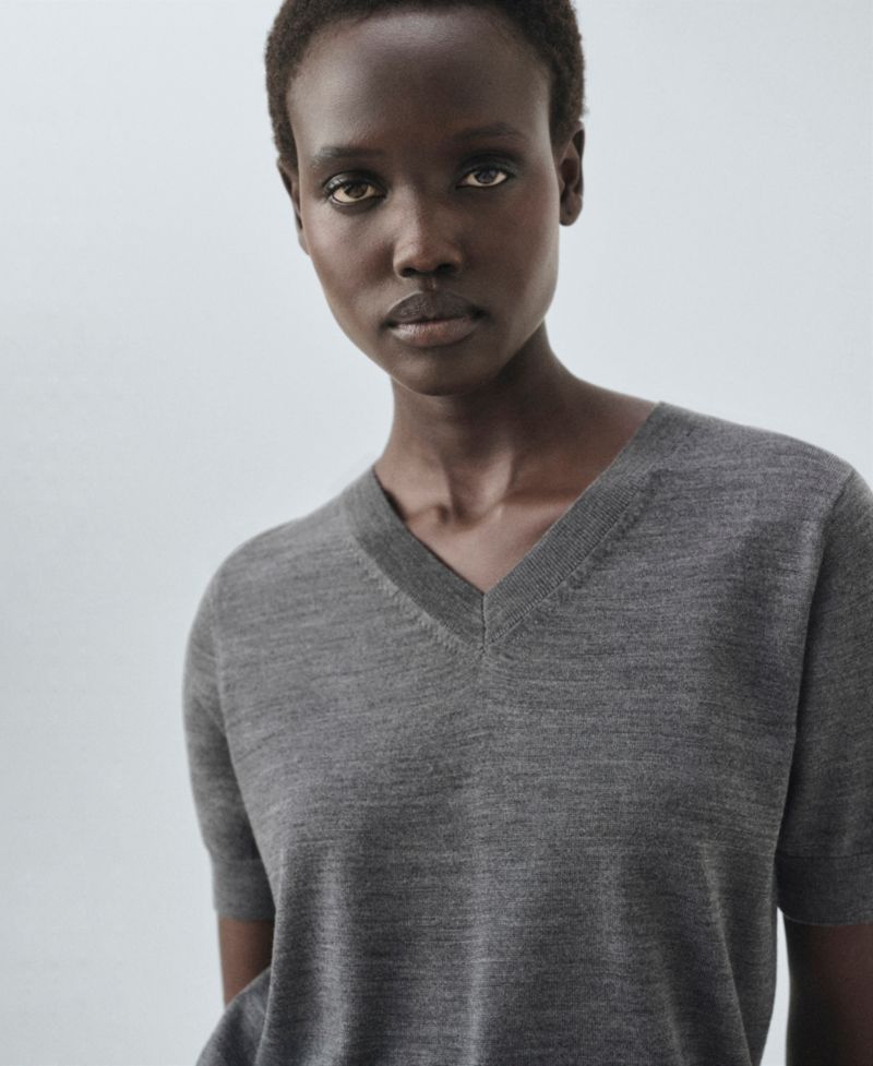Women's Selection Wool V-Neck Sweater