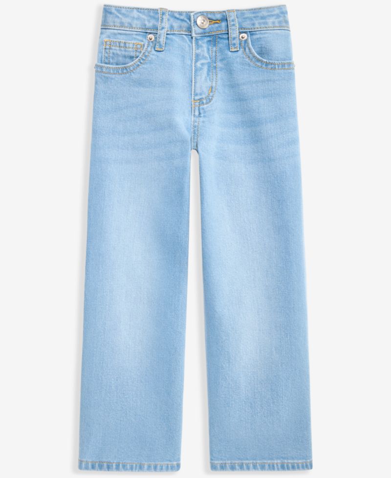 Girls' 5-20 Wide-Leg Jeans