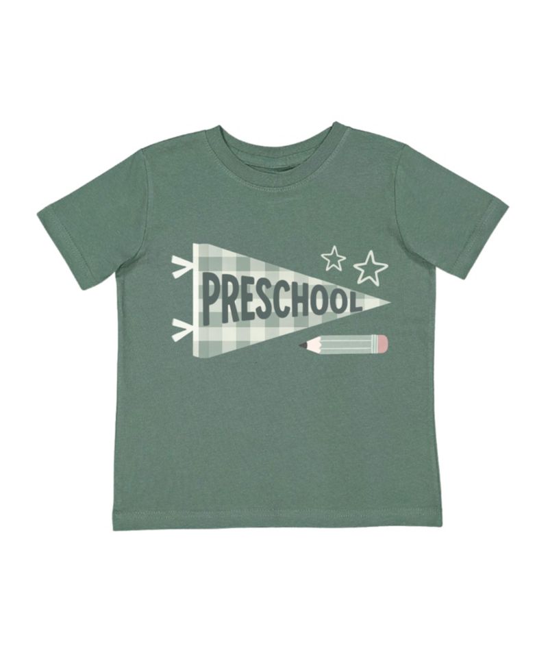 Little Boys Preschool Pennant Short Sleeve T-Shirt