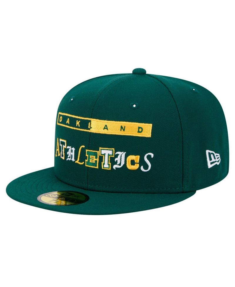 Men's Green Oakland Athletics Ransom 59FIFTY Fitted Hat