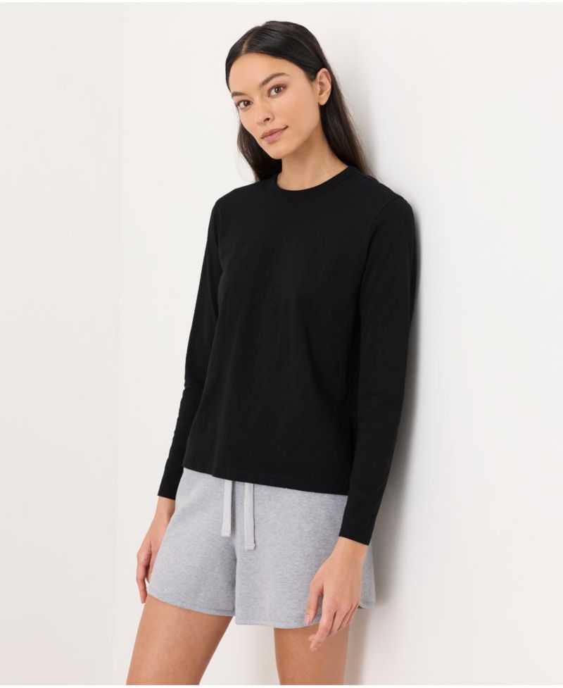Women's Cotton Slub Organic Long Sleeve Tee
