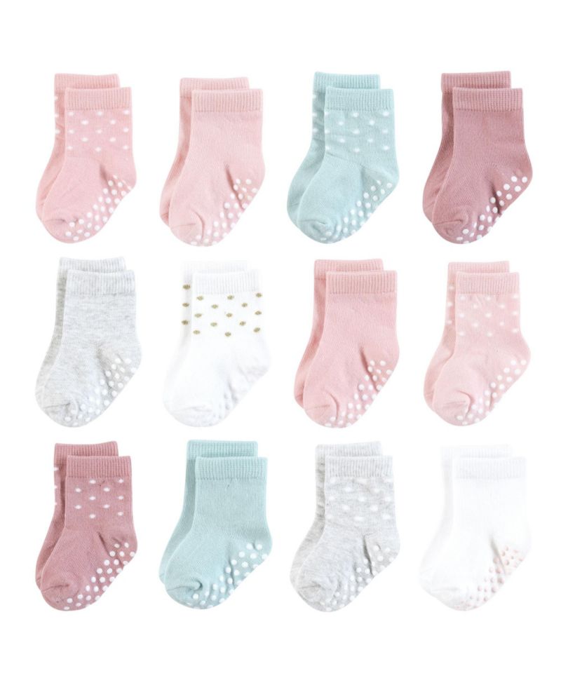 Cotton Rich and Terry Crew Socks