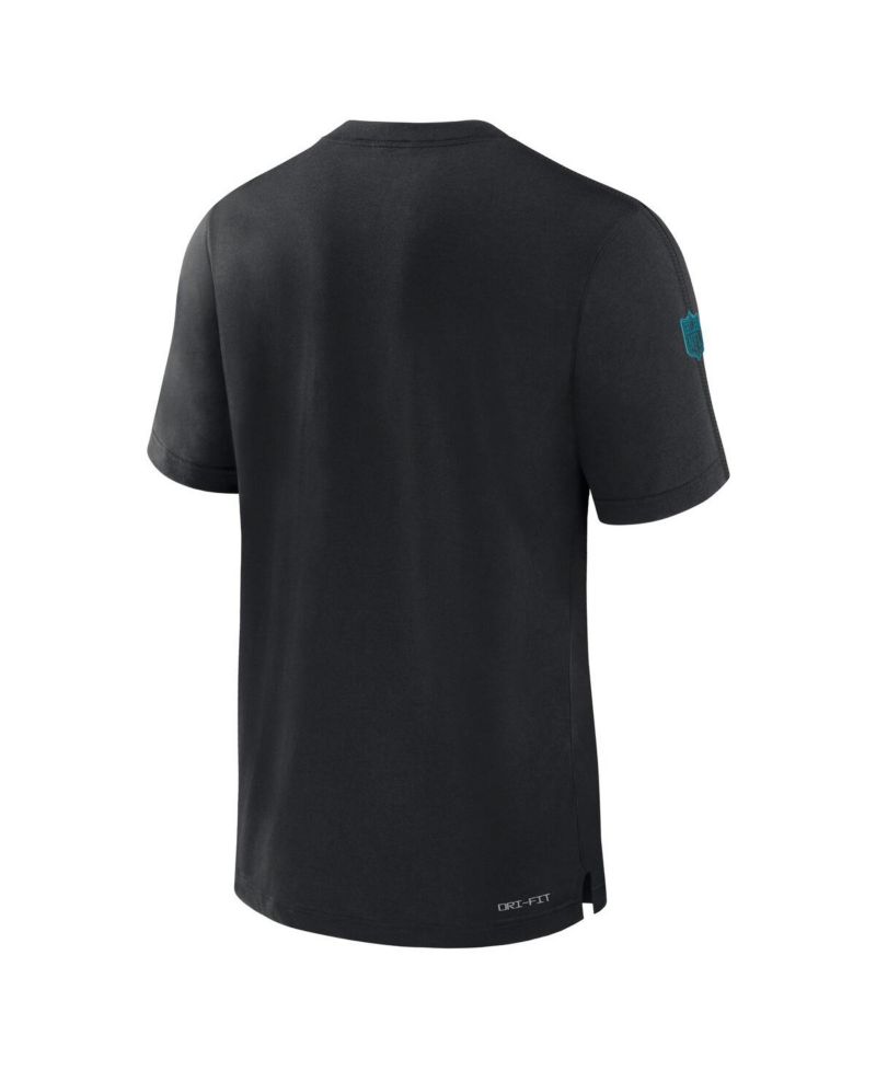 Men's Black Jacksonville Jaguars Sideline Player Performance T-Shirt