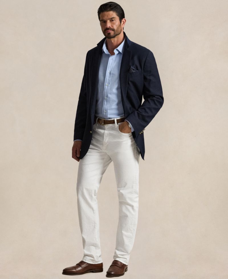 Men's Big & Tall Stretch Knit Classic-Fit Oxford Shirt
