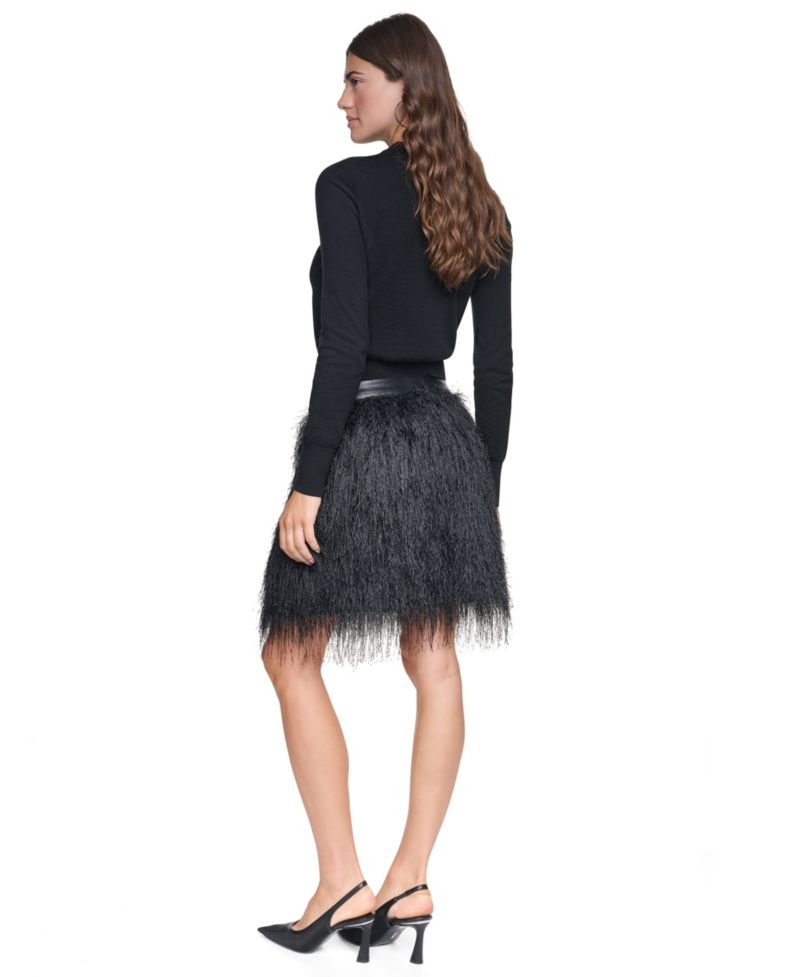 Women's City Fringe Mini Skirt