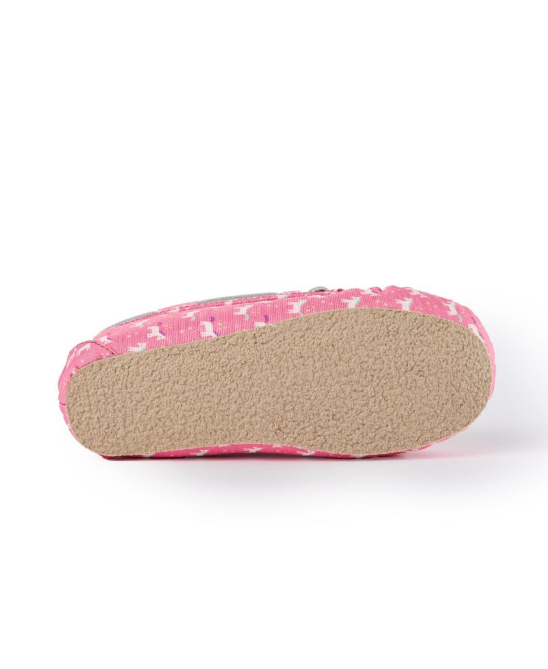 Kids' Unicorn Moccasin Slippers