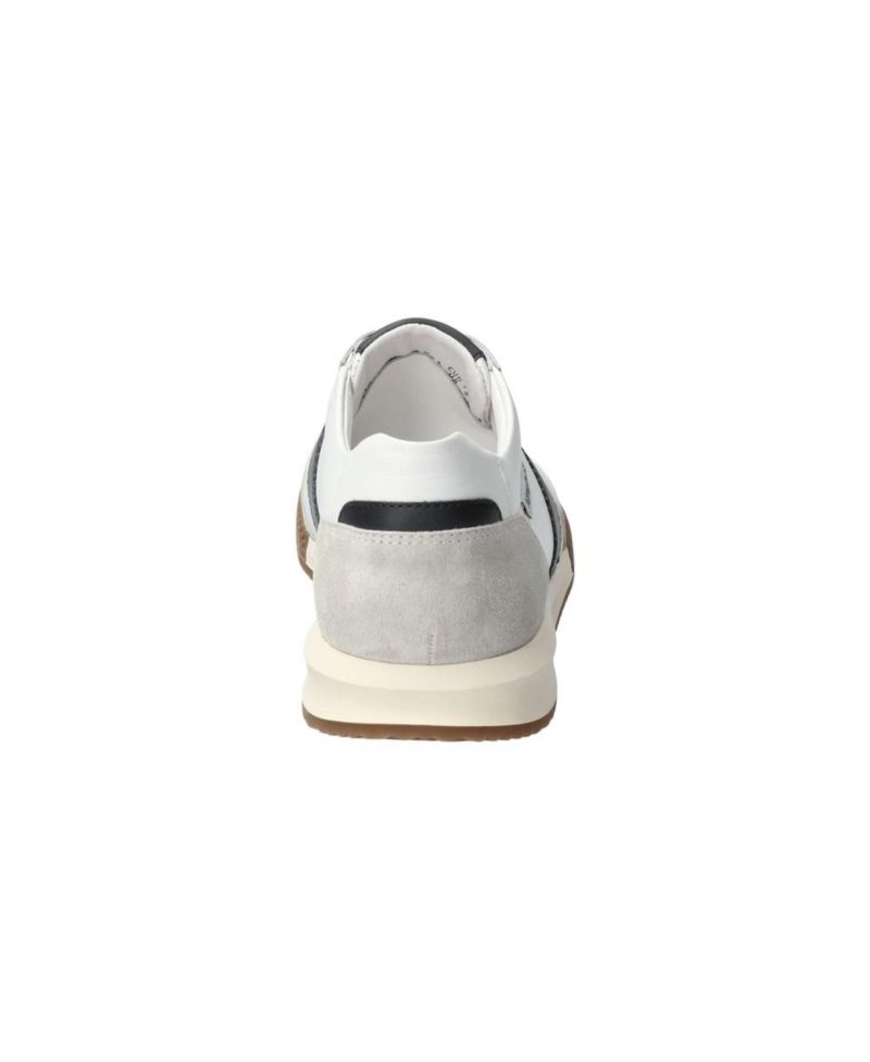 Men's Elyo Stone Suede and Leather Sneaker