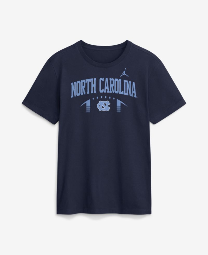 Men's Navy North Carolina Tar Heels Primetime Football Icon T-Shirt