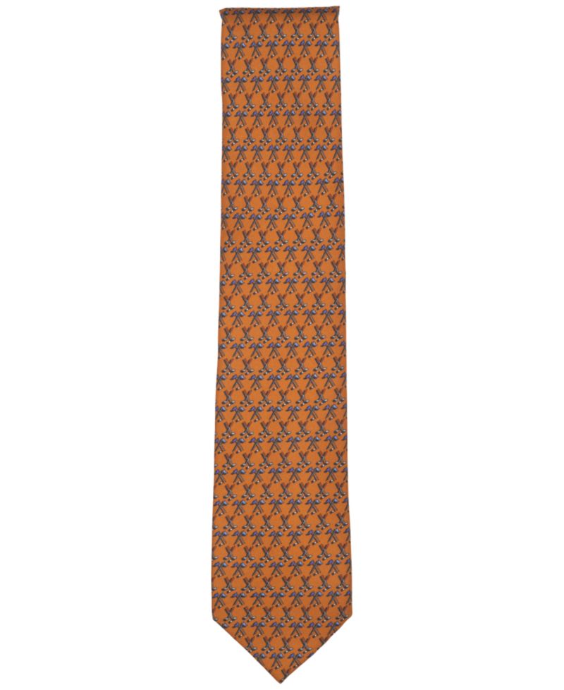 Men's Golfers Print Classic Tie