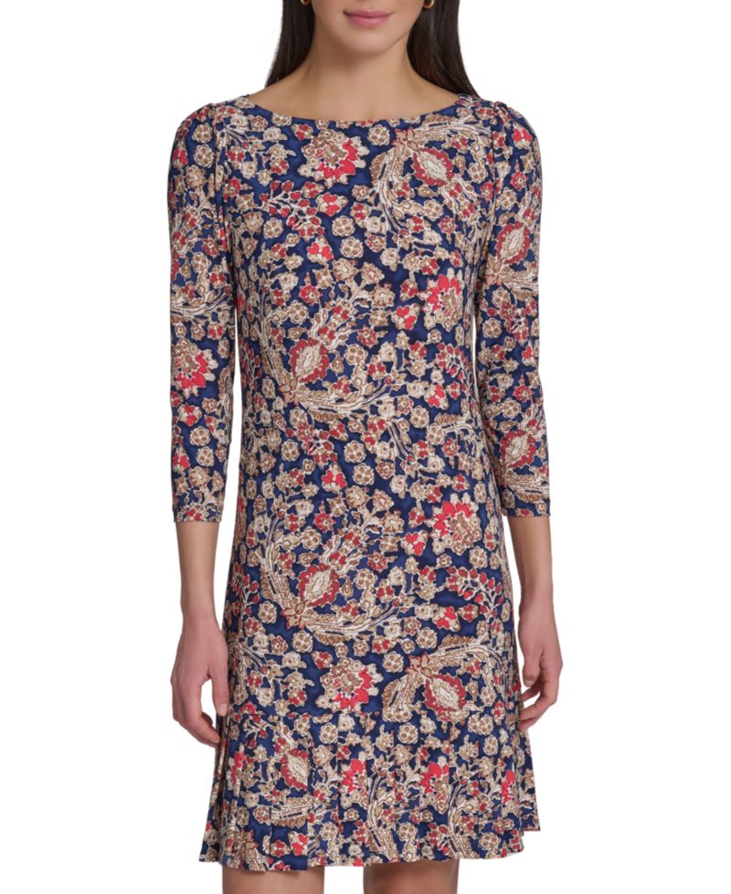 Petite Jersey Pull-On Shift Dress