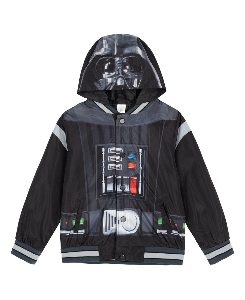 Darth Vader Boys' Cosplay Hooded Bomber Jacket