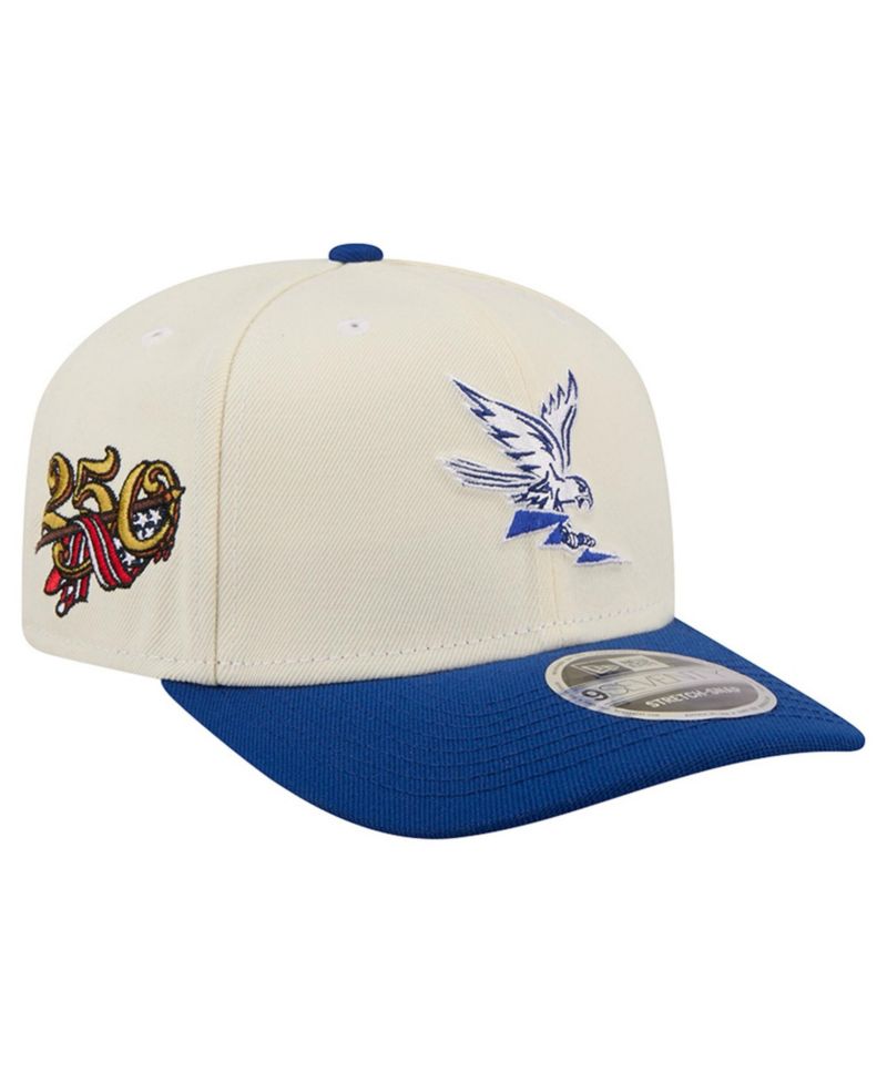 Men's White/Royal Air Force Falcons America's 250th 9SEVENTY Adjustable Hat