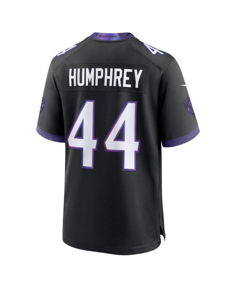 Men's Marlon Humphrey Black Baltimore Ravens Alternate Game Jersey