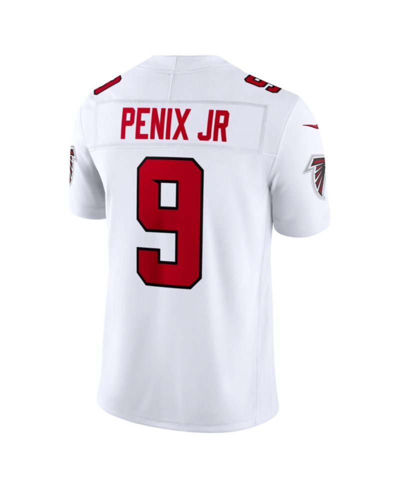 Men's Michael Penix Jr. White Atlanta Falcons Vapor F.U.S.E. Stitched Limited Jersey