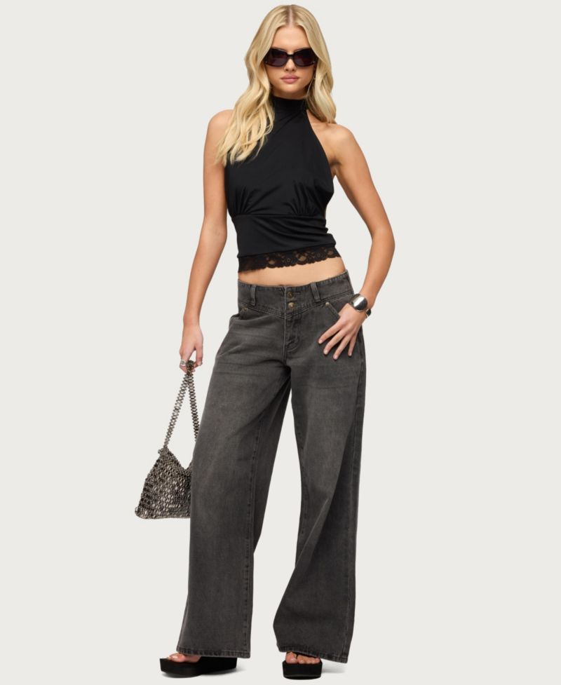 Women's Sandra Lacey High Neck Halter Top