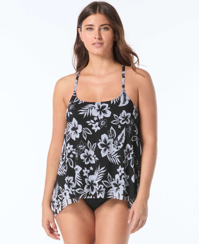 Women's Current Scoop Neck Tankini Top