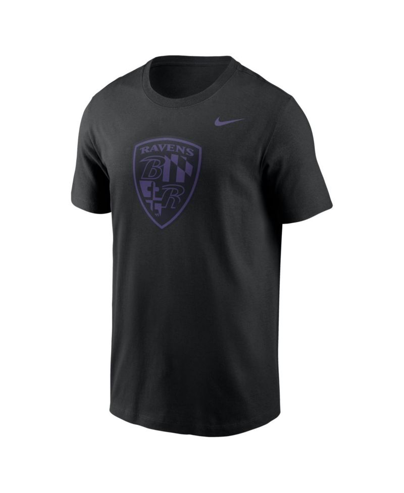 Men's Black Baltimore Ravens Clutch Player T-Shirt