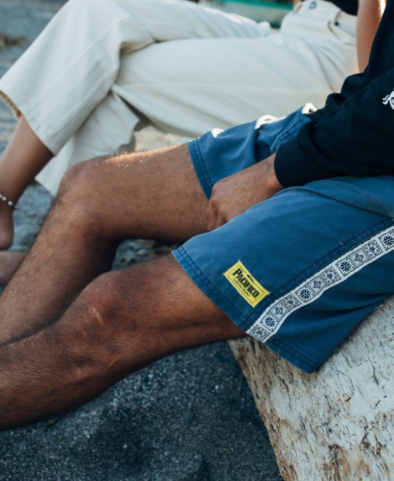 Men's Pacifico Talavera Straight-Fit Volley Swim Shorts
