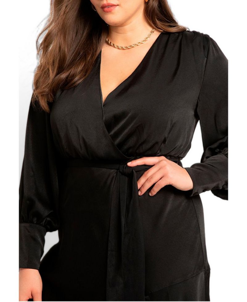 Women's Satin Maxi Dress