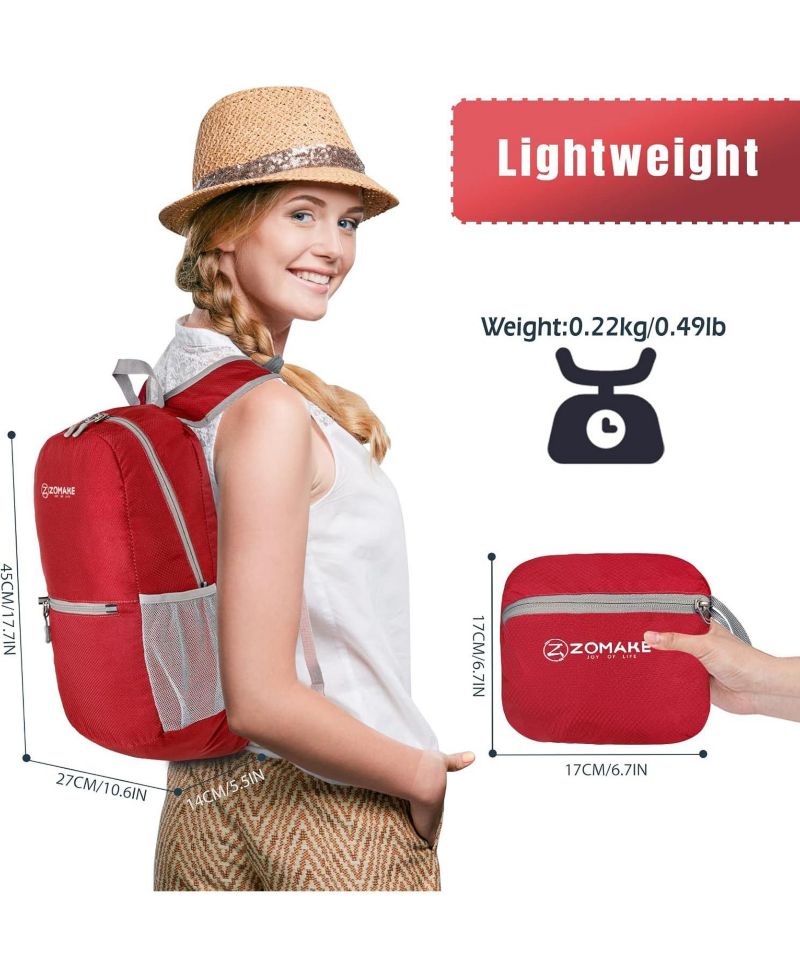 Ultra Lightweight Hiking Backpack 20L, Packable Small Backpacks Water Resistant Daypack for Women Men