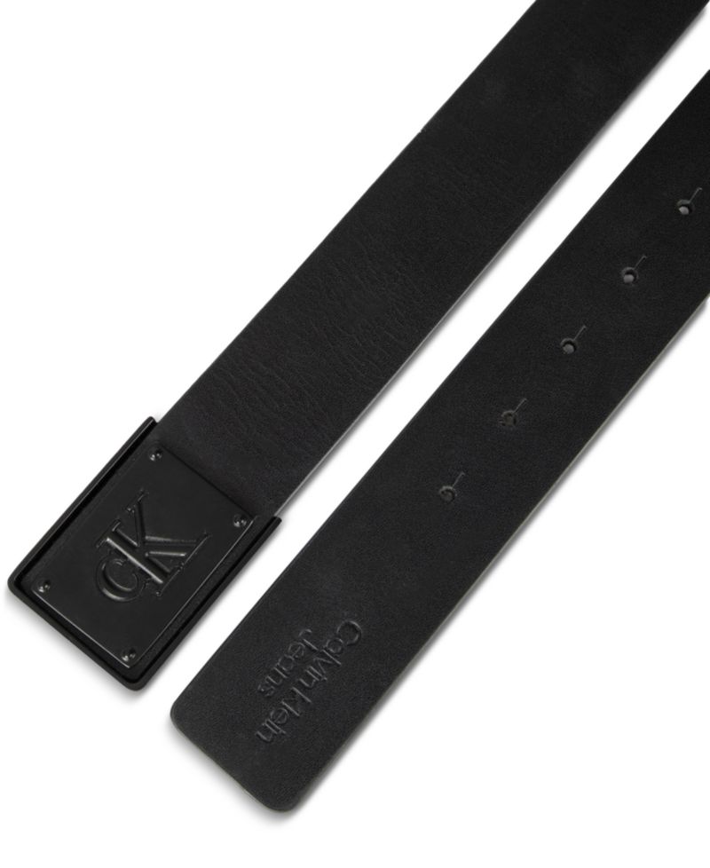 38MM Men's CK Plate Plaque Belt