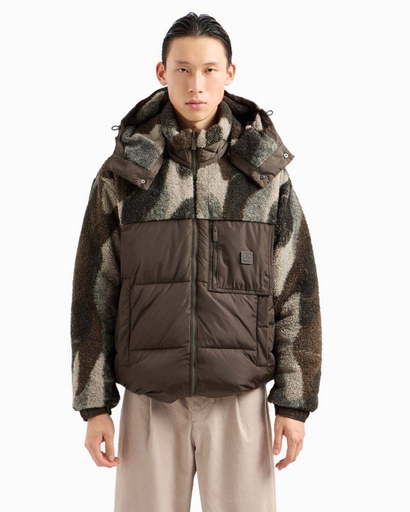Men's Colorblocked Blouson Jacket